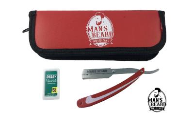 Man's Beard - Shavette Red - Edition limitée
