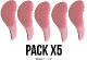 MACADAMIA - Pack de 5 Brosses - Pink NoTangle BRUSH